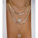 Collar con colgante de candado bohemio: joyería llamativa de inspiración vintage para mujeres