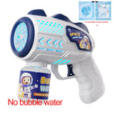 Astronaut Bubble Gun Toy - Automatic Bubble Blower with Rocket Design for Kids