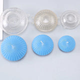 Multi Style Stripe Circular Acrylic Float Candle Mold DIY Round Geometry Candle Making Home Party Decor Candlelight Dinner Gift