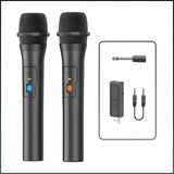 Wireless Handheld Karaoke Microphone with USB Receiver – Dynamic Mic for Parties, Events & Performances