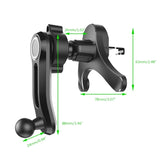 17mm Ball Head Base Car Air Vent Clip – Replacement for Magnetic Car Phone Holder