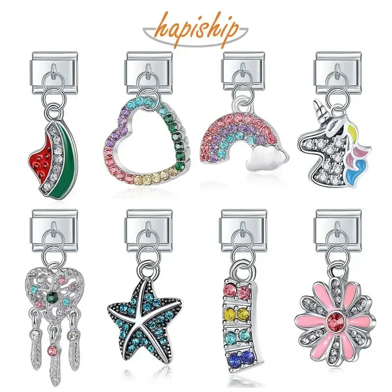 Stylish Stainless Steel Animal-Themed Link Bracelet for Women - Classic Fashion Accessory