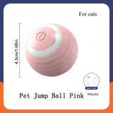 Self-Moving Smart Ball for Dogs – USB Rechargeable Interactive Toy with Obstacle Avoidance