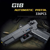 Rubber Band Shooting M4A1 Sniper Rifle Building Block Toy – Compatible with Major Brands
