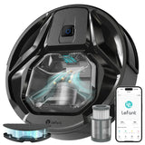 Aspiradora robot Lefant M320: succión de 6000 Pa, mapeo inteligente, autonomía de 210 minutos, mopa y filtro HEPA