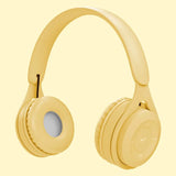Macaron Wireless Bluetooth Headphones with Microphone - Dual Mode Gaming Headset for Kids & Adults