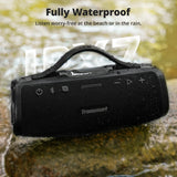 Portable 50W Bluetooth 5.3 Speaker with IPX7 Waterproof and Built-in Powerbank