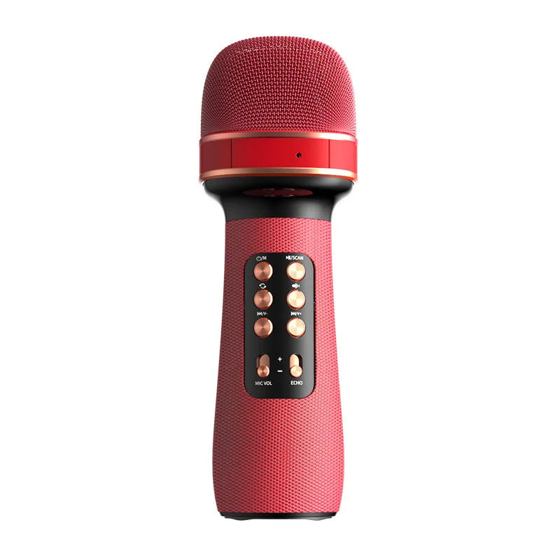 Wireless Bluetooth Karaoke Microphone with FM Radio & Sound Effects
