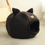 Deep Sleep Winter Cat Bed – Cozy Cave Nest for Kittens & Small Dogs