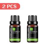 Pure Plant Extract Essential Oils Set – 10ml Bottles for Diffusers, Spa & DIY Use