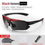 Gafas de sol para ciclismo de alto rendimiento: protección UV400 y comodidad ligera