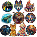 3D Wooden Animal Puzzle for Adults & Teens – Laser-Cut Brain Teaser Game