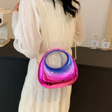 Chic Acrylic Shell Clutch Bag for Women – Stylish Handbag for Summer, Travel & Parties