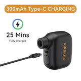 Mini Portable 100PSI Rechargeable Bicycle Pump for Schrader and Presta Tires