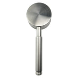 Brushed Stainless Steel Handheld Shower Head – High-Pressure, Water-Saving Rain Shower with Filter
