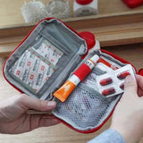 Compact First Aid Kit Bag – Travel Emergency Medical Organizer for Camping, Outdoor, and Everyday Use