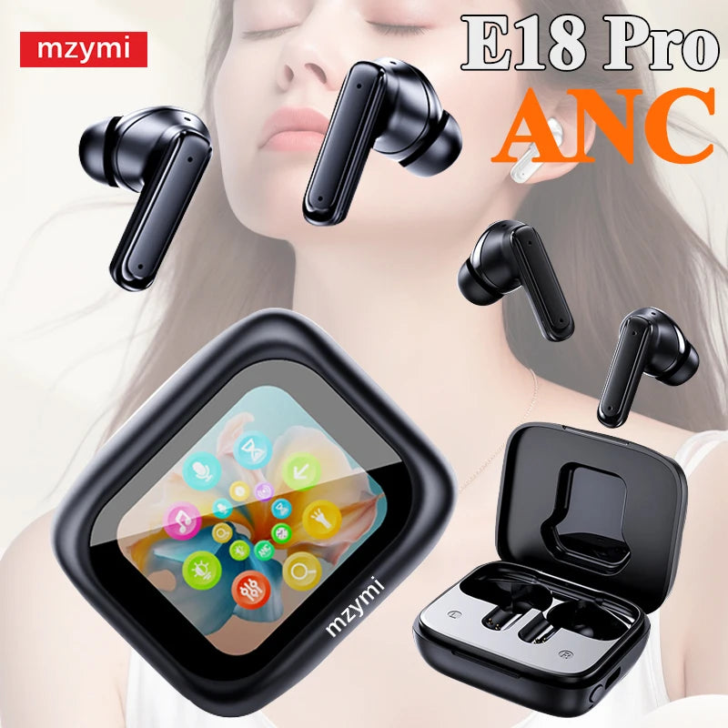 E18 Pro Wireless Bluetooth Earbuds | Gaming & Sports Headset with Touch Control & Waterproof Design
