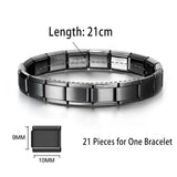Classic Stainless Steel Link Chain Bracelet for Men & Women