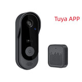 Tuya Smart Wireless Video Doorbell with Camera – HD Security, Night Vision, 2-Way Audio, and IP65 Waterproof