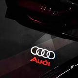 Audi Logo LED Door Projector Lights – Laser Welcome Lights for S/RS/Q Series (Pair)