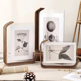 Minimalist Wooden Photo Frame – Modern Wall Art Display for Photos and Prints