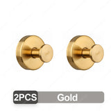 Gancho de ventosa de metal, ganchos de ventosa de baño de gran resistencia al vacío, soporte de toalla impermeable, colgador de pared reutilizable de acero inoxidable