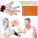 Entrenador de agarre de silicona: fortalecedor de manos y ejercitador de dedos para rehabilitación y fitness