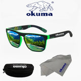Gafas de sol polarizadas Okuma con protección UV400: gafas ligeras para actividades al aire libre, caza, pesca, conducción y deportes