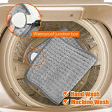 Electric Heating Pad for Pain Relief – Soft Washable Blanket with 10 Heat Settings & Timer