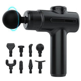 Deep Tissue Electric Massage Gun for Full Body Muscle Relief with 8 Interchangeable Heads
