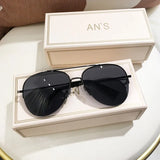 Classic Aviator Sunglasses – Metal Frame UV Protection Shades for Men