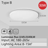 Panel de lámpara de techo LED: accesorio de decoración moderna para el hogar, el dormitorio, el baño y la sala de estar