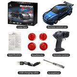 Mini RC Stunt Drift Car – Juguete de carreras con control remoto de 2,4 GHz para niños
