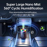 180ML USB Mini Humidifier with Essential Oil Diffuser – Quiet Aromatherapy for Home & Car