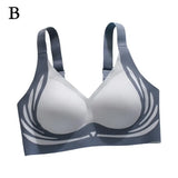 Wireless Push-Up Bra with Soft Support and Anti-Sagging Lift