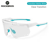 ROCKBROS Photochromic Cycling Sunglasses – Lightweight, UV Protection & Anti-Glare Sports Eyewear