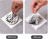 Disposable Shower Drain Hair Catcher | Mesh Strainer for Bathroom & Kitchen
