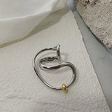 Minimalist Geometric Silver Color Ring Set for Women – Stylish Fashion Party Jewelry