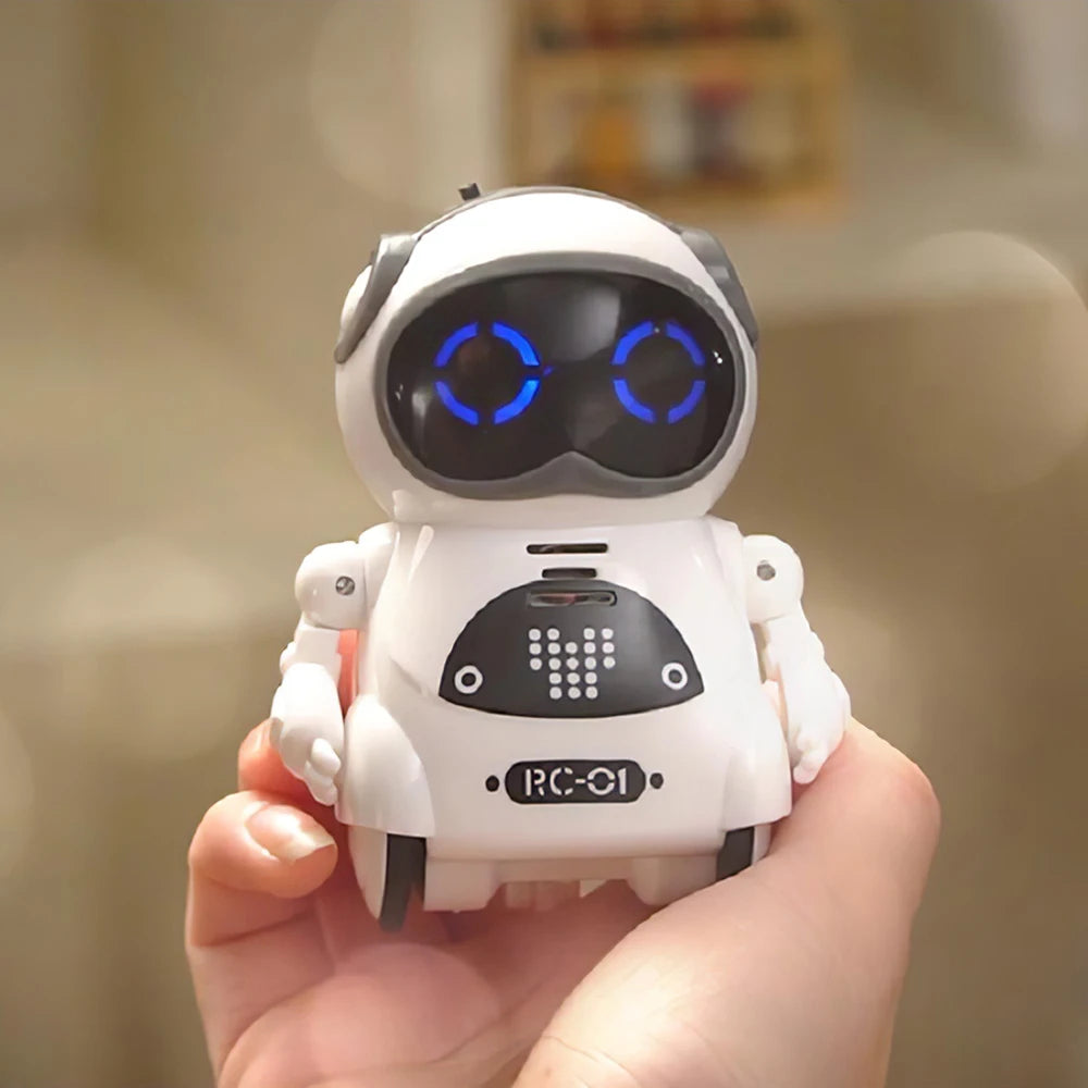 Mini Interactive Talking Robot Toy – Voice-Controlled Dancing & Storytelling Robot for Kids