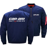 Men's Can-Am Spyder MA-1 Bomber Jacket – Thick Motorcycle Windbreaker