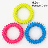 Dental Chew Toy for Small Dogs – Bite-Resistant Rubber Teeth Cleaning Ball