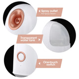 VIMYSHOW Facial Steamer – Nano Hot Steam Technology for Skin Hydration, Rejuvenation, and Pore Cleansing