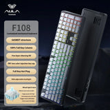 Wireless Mechanical Keyboard – Hot Swappable, RGB Backlit, Ergonomic Full-Size Gaming Keyboard