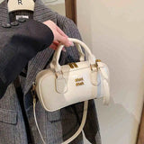 Versatile PU Leather Bowling Bag with Interior Zipper Pocket – Unisex, Fashionable & Practical