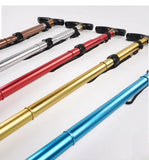 Adjustable Aluminum Hiking Walking Stick with Telescopic Folding Design