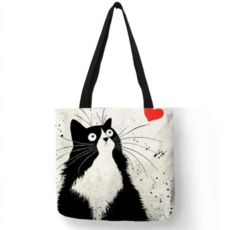 Stylish Oxford Bucket Bag with Animal Print – Versatile and Trendy for Every Occasion