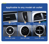 Soporte para teléfono de coche Gravity: soporte con clip para rejilla de ventilación para teléfonos inteligentes