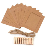 Minimalist Wooden Photo Frame – Modern Wall Art Display for Photos and Prints