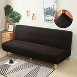 Stretch Armless Sofa Bed Slipcover - Elastic Futon Couch Protector