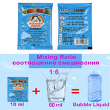 10-Piece Bubble Liquid Soap Refill Set – Ultra-Concentrated, Non-Toxic Bubble Solution for Bubble Guns and Machines